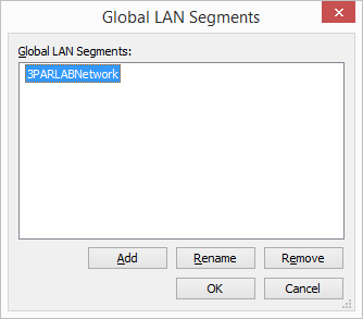 VMware Workstation - Global LAN Segments