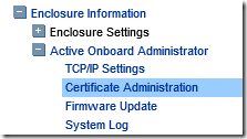 Certificate Administration